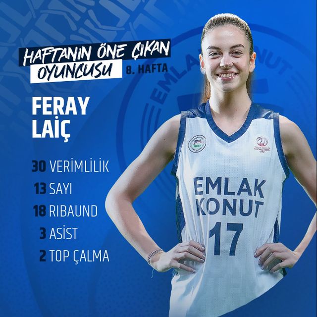 Feray Laiç, Basketbol Liginde Performansıyla Dikkat Çekti