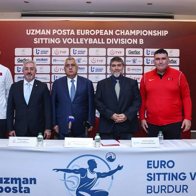 Türkiye, Burdur'da Uzman Posta Avrupa Oturarak Voleybol B Kategorisi Şampiyonası'na Ev Sahipliği Yapacak