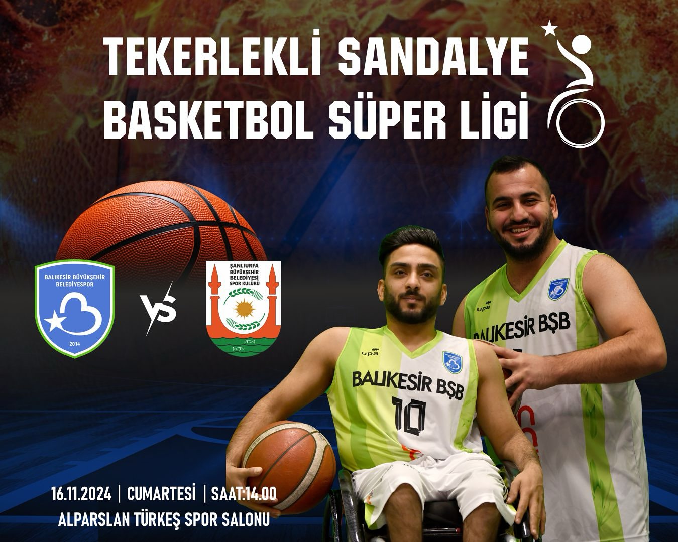 Balıkesir Büyükşehir Belediyespor Tekerlekli Sandalye Basketbol Takımı, Süper Lig'de Önemli Maça Çıkacak