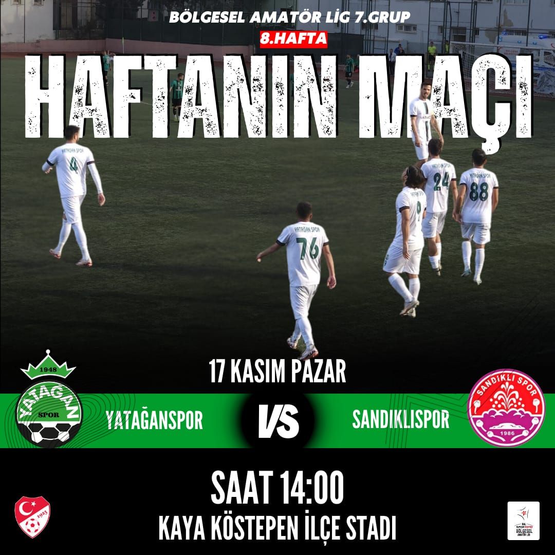 Pazar Günü Yatağanspor Etkinliği